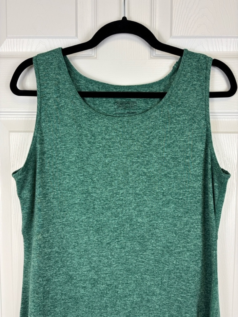 Patagonia seabrook twist dress howling turquoise sz lg - Picture 3 of 6
